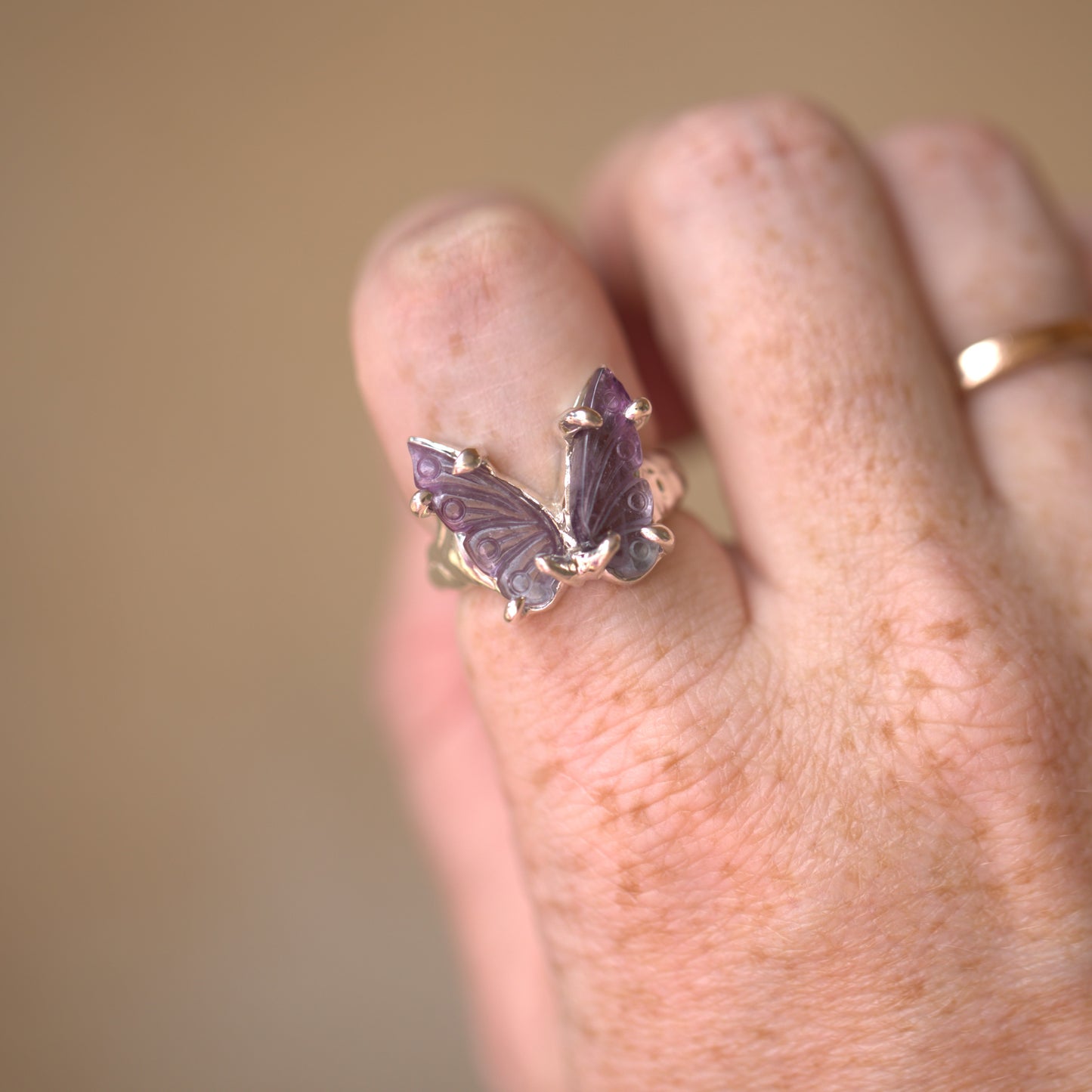 Mystic Butterfly Ring