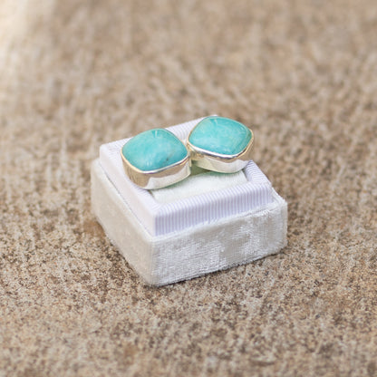 Amazonite Studs