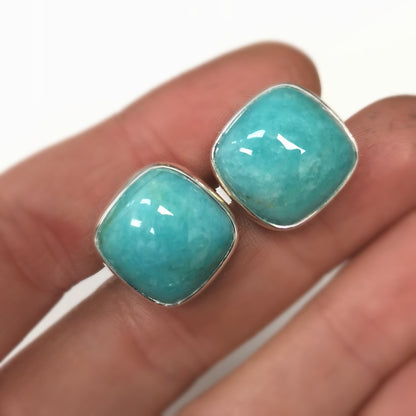 Amazonite Studs