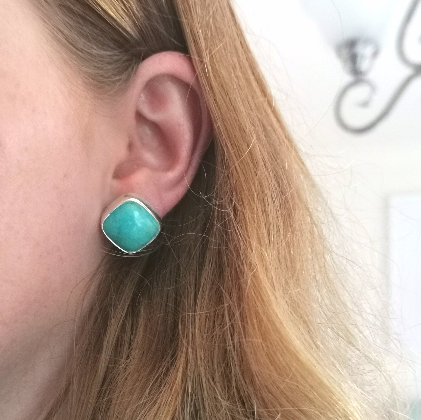 Amazonite Studs